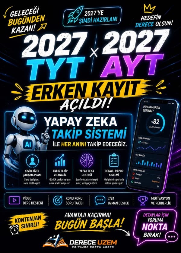 2027 TYT- AYT Tam Paket