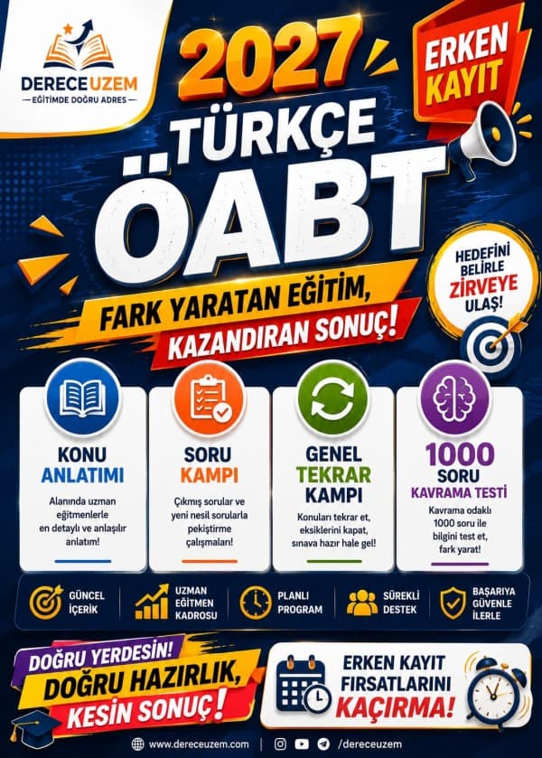2027 Türkçe ÖABT