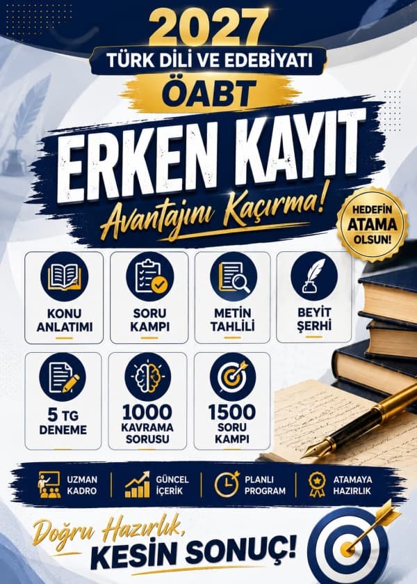2027 Türk Dili ve Edebiyatı